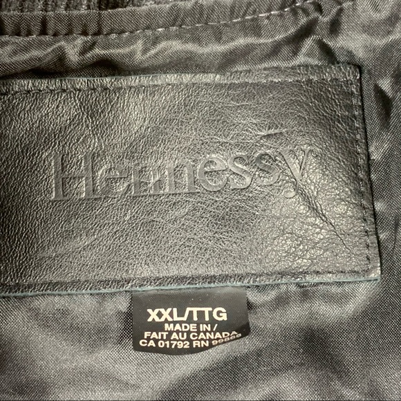 Hennessy Varsity Jacket Employee Exclusive Leather - Picture 4 of 8